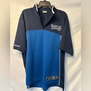 Samuel Adams 1/4 Zip Pullover Shirt XL
